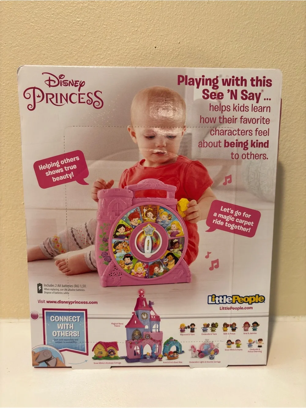 Fisher-Price Little People Disney Princess See 'N Say - Pink